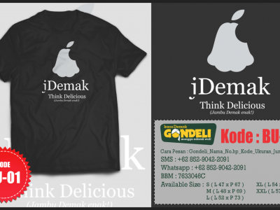 Kaos Demak Gondeli BU-01