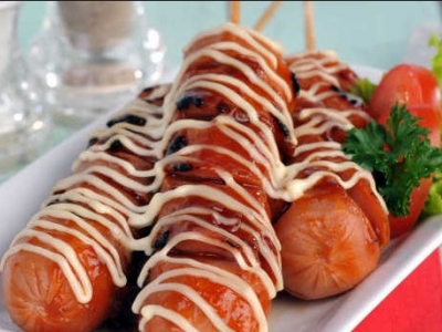 Sosis Bakar Jumbo Keju Sosis Bakar Jumbo Keju