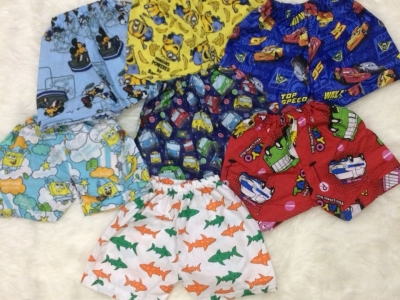 Celana pendek karakter anak usia 1-3th