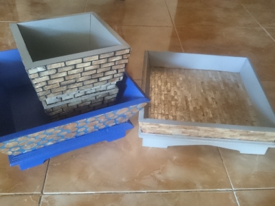 Aneka Nampan/ wadah dekoratif