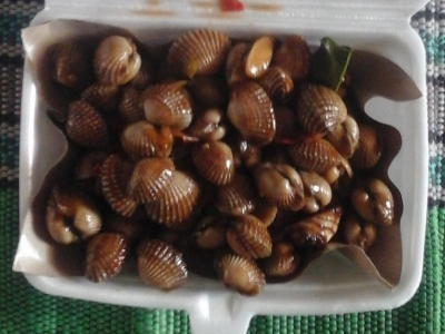 Kerang goreng saos tiram