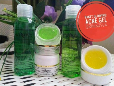 Paket Glowing Acne Gel Skinova