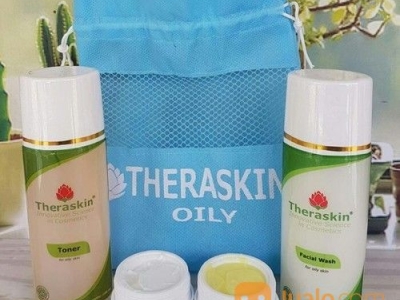 theraskin paket oily isi 4
